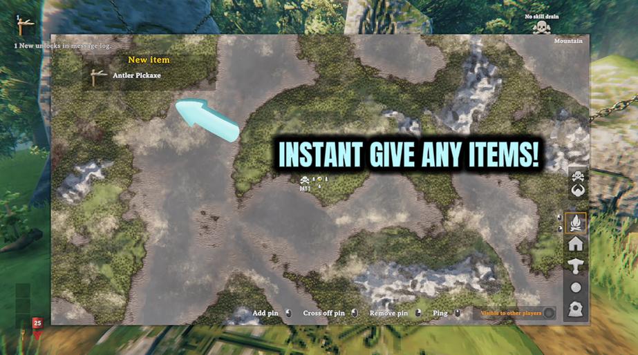 Valheim — Odin's Shop (Give Items) (screenshot 2)